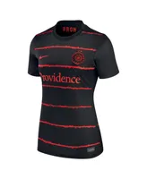 Women's Nike Black Portland Thorns Fc 2021/22 Home Replica Jersey