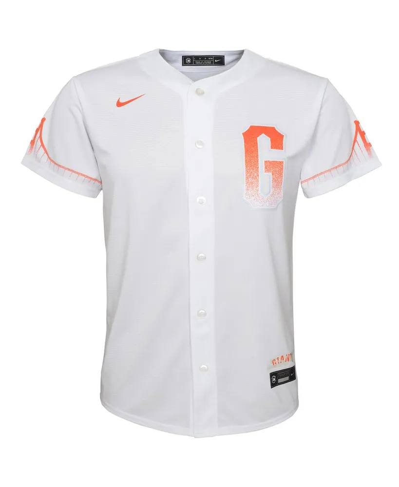 Big Boys Nike Mike Yastrzemski White San Francisco Giants City Connect Replica Player Jersey