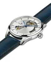 Hamilton Men's Automatic Jazzmaster Open Heart Silver-Tone Stainless Steel Strap Watch 40mm