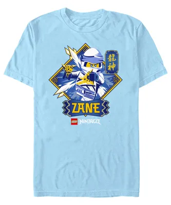 Men's Lego Ninjago Zane Badge Short Sleeve T-shirt