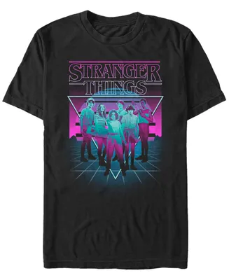 Men's Stranger Things Group Short Sleeve T-shirt