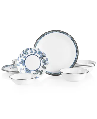 Corelle Veranda 16-Piece Dinnerware Set, Service for 4