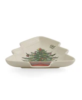 Spode Christmas Tree Shape Spoon Rest