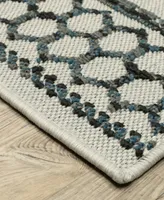 Jhb Design Brinley BRI002 3'3" x 5' Area Rug