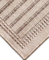 Liora Manne' Malibu Simple Border 3'3" x 4'11" Outdoor Area Rug