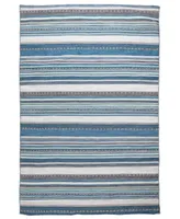 Liora Manne' Sonoma Malibu Stripe 5' x 7'6" Outdoor Area Rug