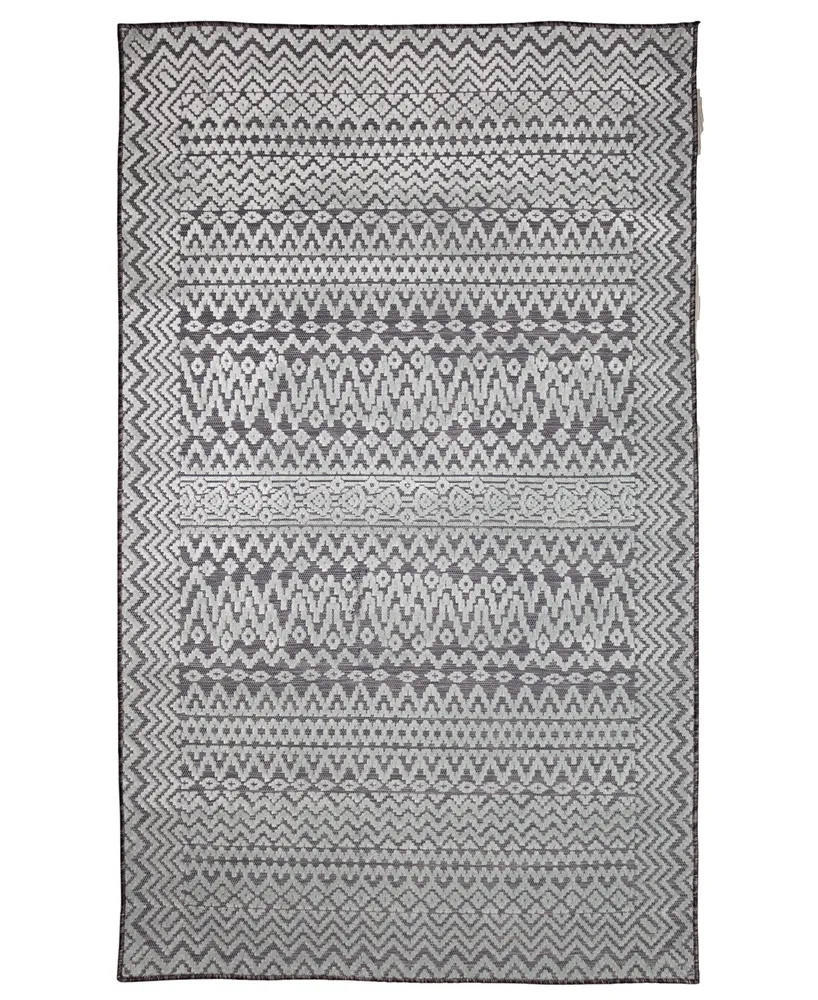 Liora Manne' Canyon Tribal Stripe 3'2" x 4'11" Outdoor Area Rug