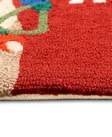 Liora Manne' Frontporch Happy Holidays 2' x 3' Outdoor Area Rug