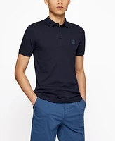 Boss by Hugo Men's Logo Patch Slim-Fit Polo