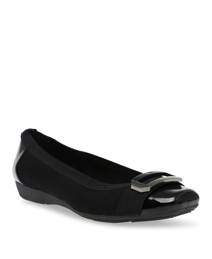 Anne Klein Women's Uplift Sport Buckle Ballet Flats