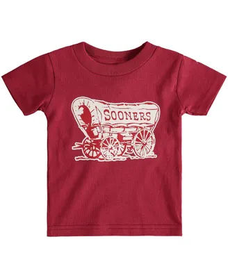 Infant Boys and Girls Crimson Oklahoma Sooners Big Logo T-shirt