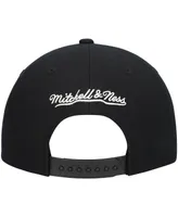 Men's Mitchell & Ness Black Memphis Grizzlies Hardwood Classics Script 2.0 Snapback Hat