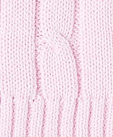 Baby Girls Cable Knit Beanie Hat