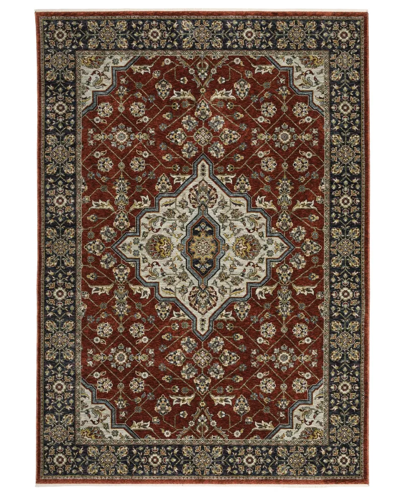 Jhb Design Devine DEV151R 3'3" x 5' Area Rug