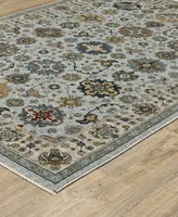 Oriental Weavers Aberdeen ABE61W1 6'7" x 9'6" Area Rug
