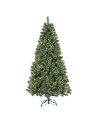 6 Foot Cashmere Pine Tree with 412 Tips and 400 Ul Incandescent Lights