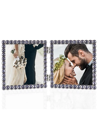 Metal Sparkle Double Frame