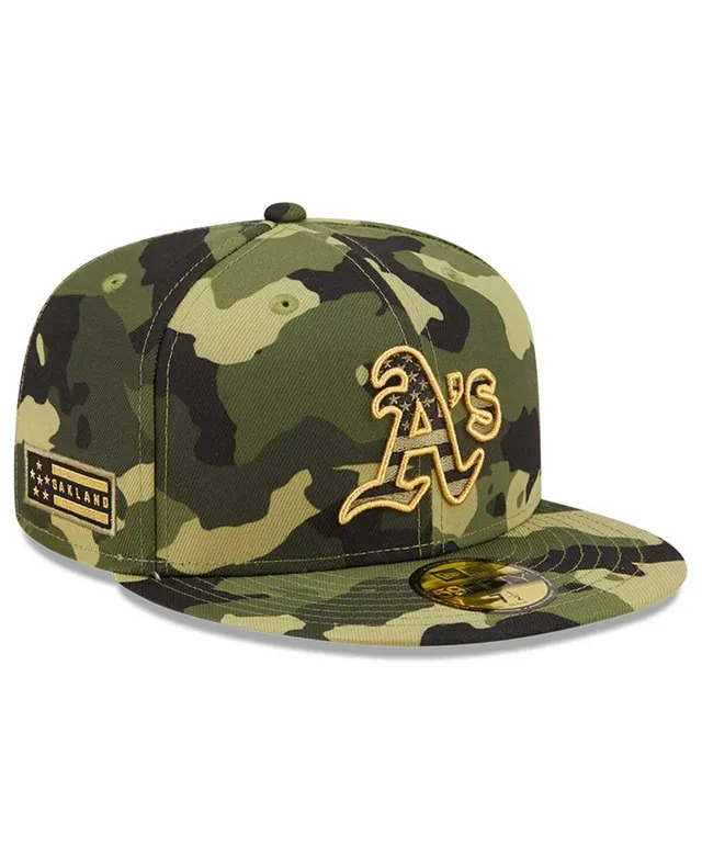 Men's Miami Marlins New Era Camo 2022 Armed Forces Day On-Field 59FIFTY  Fitted Hat