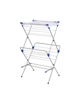 Mesh 2 Tier Top Drying Rack - Silver