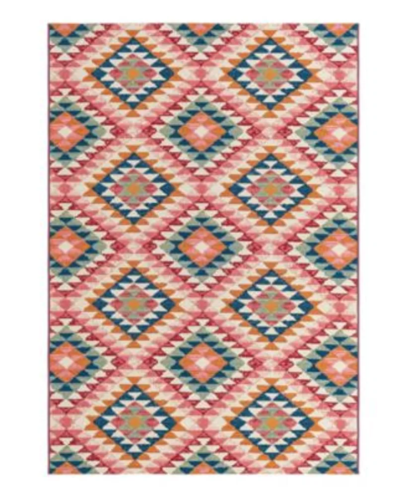 Bayshore Home Geo Outdoor Geo01 Area Rug