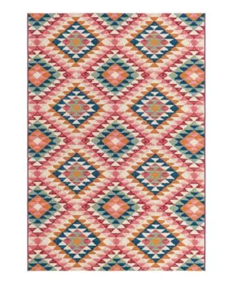 Bayshore Home Geo Outdoor Geo01 Area Rug