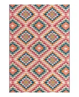 Bayshore Home Geo Outdoor Geo01 Area Rug