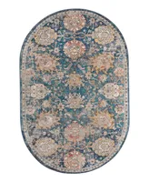 Bayshore Home Dolores DOL02 5'3" x 8' Oval Area Rug