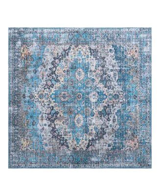 Bayshore Home Washable Reflections REF10 7'10" x Square Area Rug