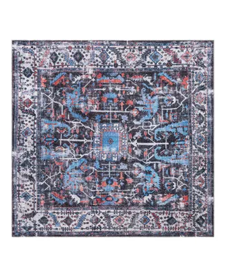 Bayshore Home Washable Reflections REF04 7'10" x 7'10" Square Area Rug