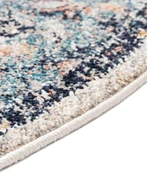 Bayshore Home Dolores DOL01 5'3" x 8' Oval Area Rug