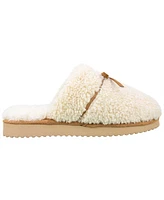 Izod Women's Dana Sherpa Scuff Slippers