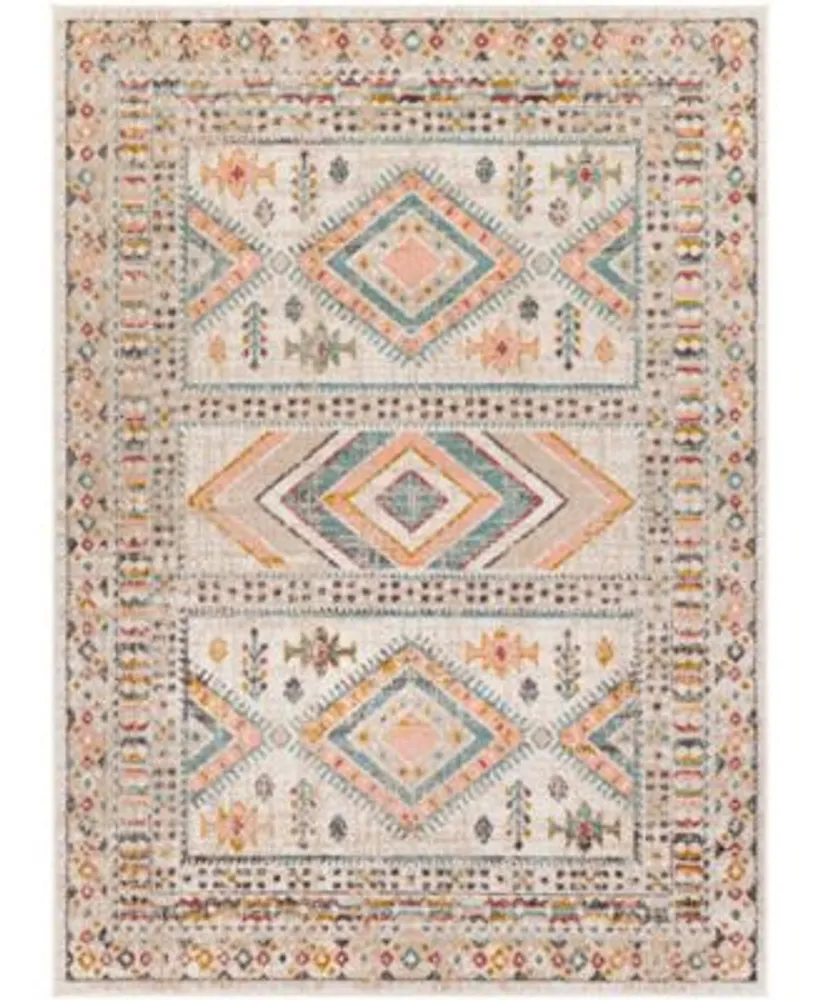 Surya Rugs Ankara Akr 2336 Pink Beige Area Rug