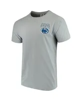 Men's Gray Penn State Nittany Lions Comfort Colors Campus Scenery T-shirt