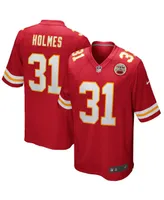 Men's Nike Priest Holmes Red Kansas City Chiefs Game Retired Player Jersey