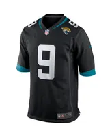 Men's Nike David Garrard Black Jacksonville Jaguars Game Retired Player Jersey