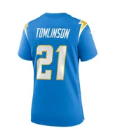 Women's Nike LaDainian Tomlinson Powder Blue Los Angeles Chargers Game Retired Player Jersey
