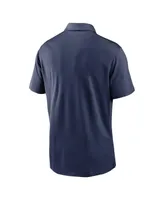 Men's Nike Navy Milwaukee Brewers Diamond Icon Franchise Performance Polo Shirt