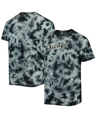 Men's New Era Black Chicago White Sox Team Tie-Dye T-shirt
