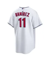 Men's Nike Jose Ramirez White Cleveland Guardians Replica Player Jersey