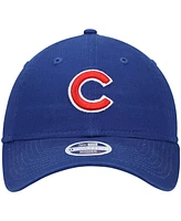 Women's New Era Royal Chicago Cubs Team Logo Core Classic 9Twenty Adjustable Hat