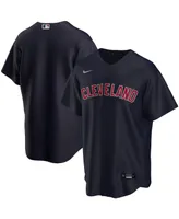 Big Boys Nike Navy Cleveland Guardians Alternate Replica Team Jersey