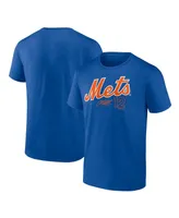 Men's Fanatics Francisco Lindor Royal New York Mets Player Name and Number T-shirt