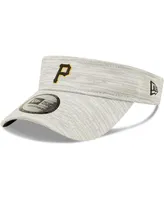 Men's New Era Gray Pittsburgh Pirates Distinct Visor