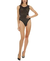 MeMoi Women's Analise Lace Lingerie Bodysuit