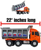 Big Daddy Heavy Duty Play - Action Toy Friction Powered Dump Truck