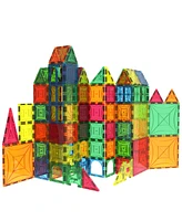 Mag-Genius 185 Piece Magnetic Building Block Set with 2 Bonus Pieces