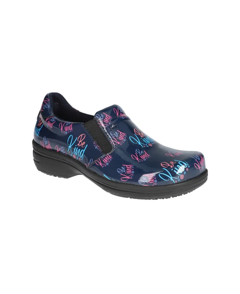 Easy Street Women's Bind Slip Resistant Clogs