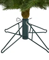 Green Pencil Artificial Christmas Tree with Lights and Bendable Branches, 72"