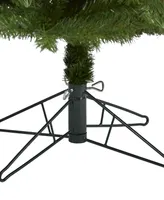 Springfield Artificial Christmas Tree with Lights and Bendable Branches, 84"