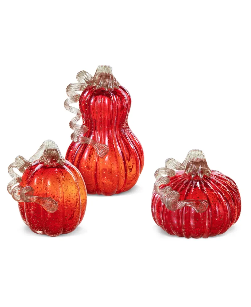 Glitzhome Pumpkin Gourd Set